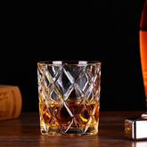 Milano Crystal Cut Whiskey Glass - Made In Italy - Set Of 6