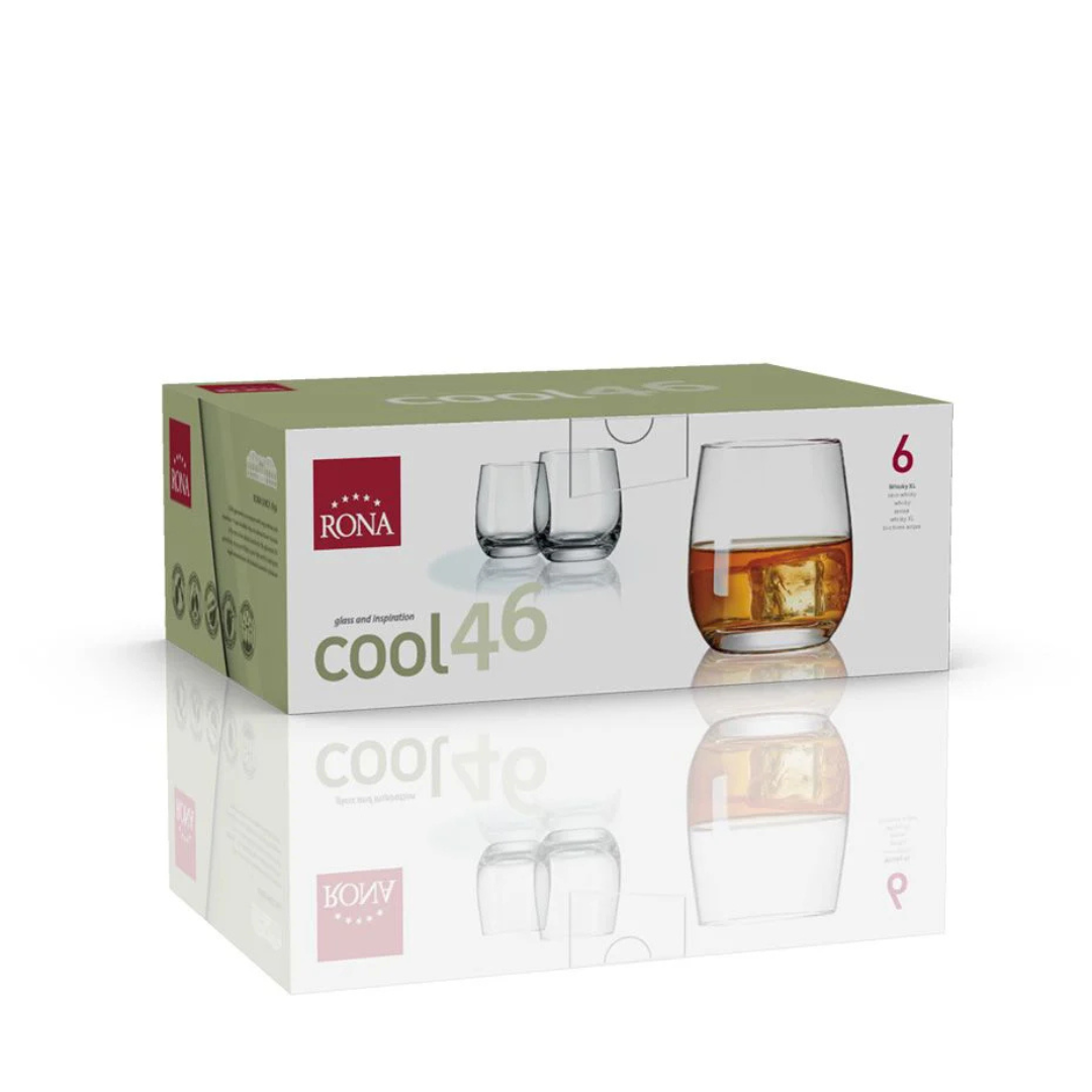 Crystal Rock Whiskey Glass - Set Of 6