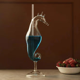 Sea Horse Cocktail Glass
