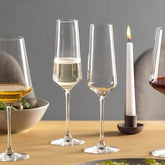 Crystal Fluted Champagne Glass (Pack Of 6)