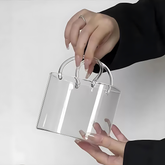 Crystal Handbag Cocktail Glass - Set Of 2