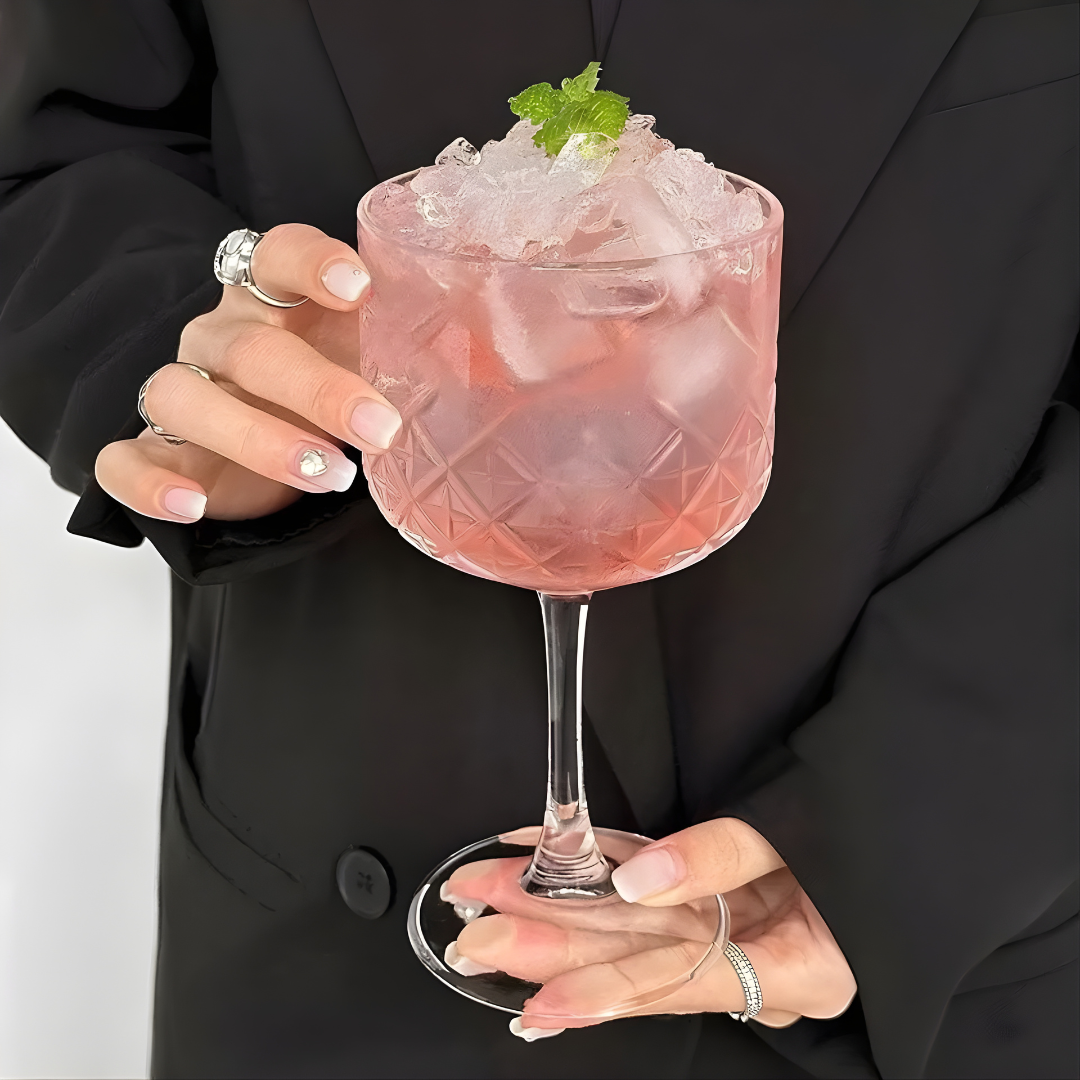 Leafy Gin Glass - Set Of 4