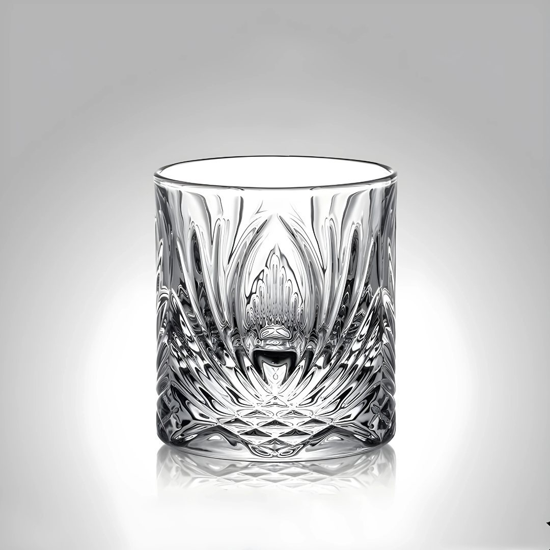 Crystalline Whiskey Glass - Set Of 6 - Made With Sapphire Crystal Crystalline Whiskey Glass - Set Of 6 - Made With Sapphire Crystal