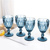 Vibrant Colored Wine Goblet (Pack Of 6)