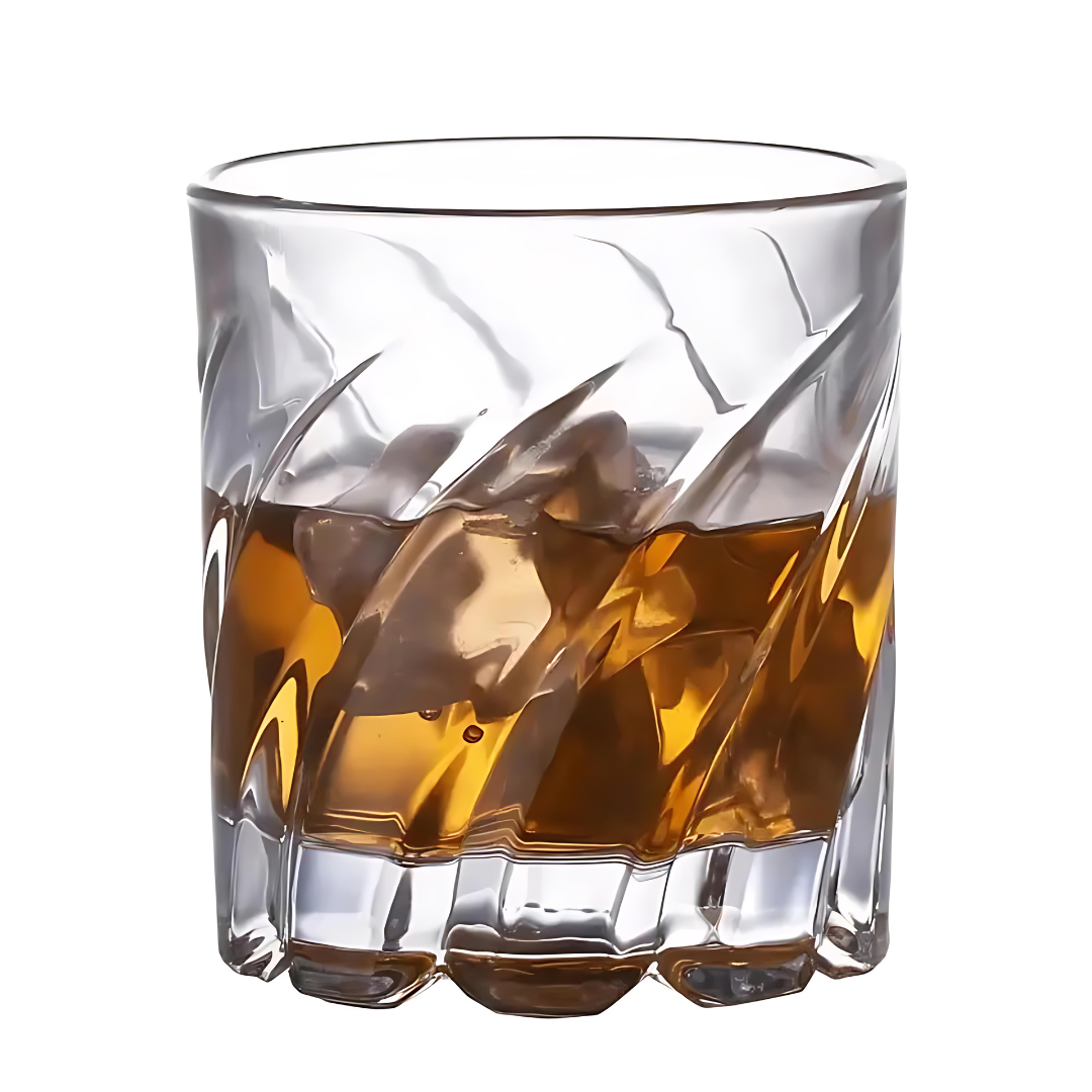 Rotating Crystal Whiskey Glass (Set Of 6) Rotating Crystal Whiskey Glass (Set Of 6)