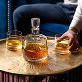 Roma Fine Crystal Decanter Set (Handmade) (Made in Czech Republic)