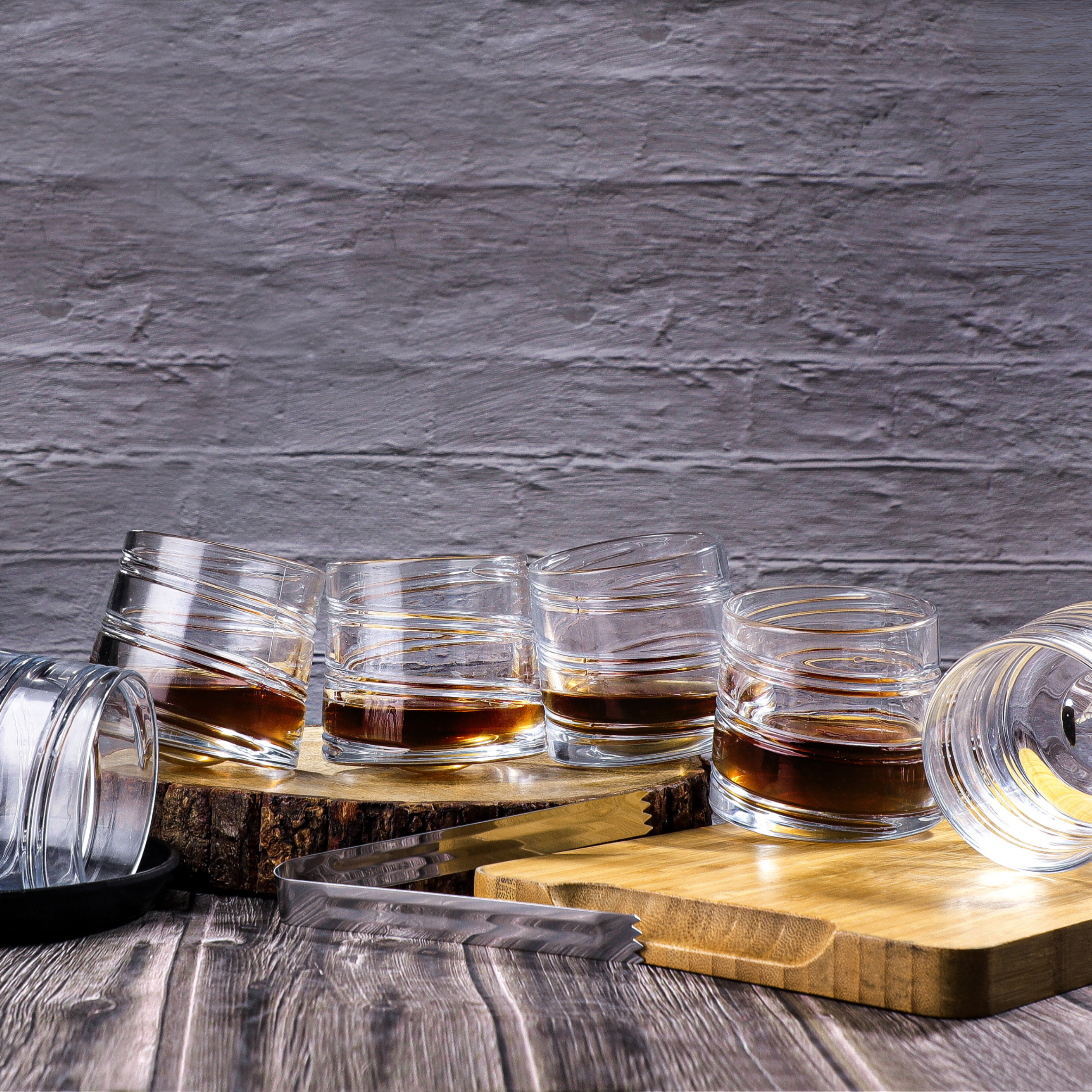 Revolving Swirl Glass Revolving Swirl Glass