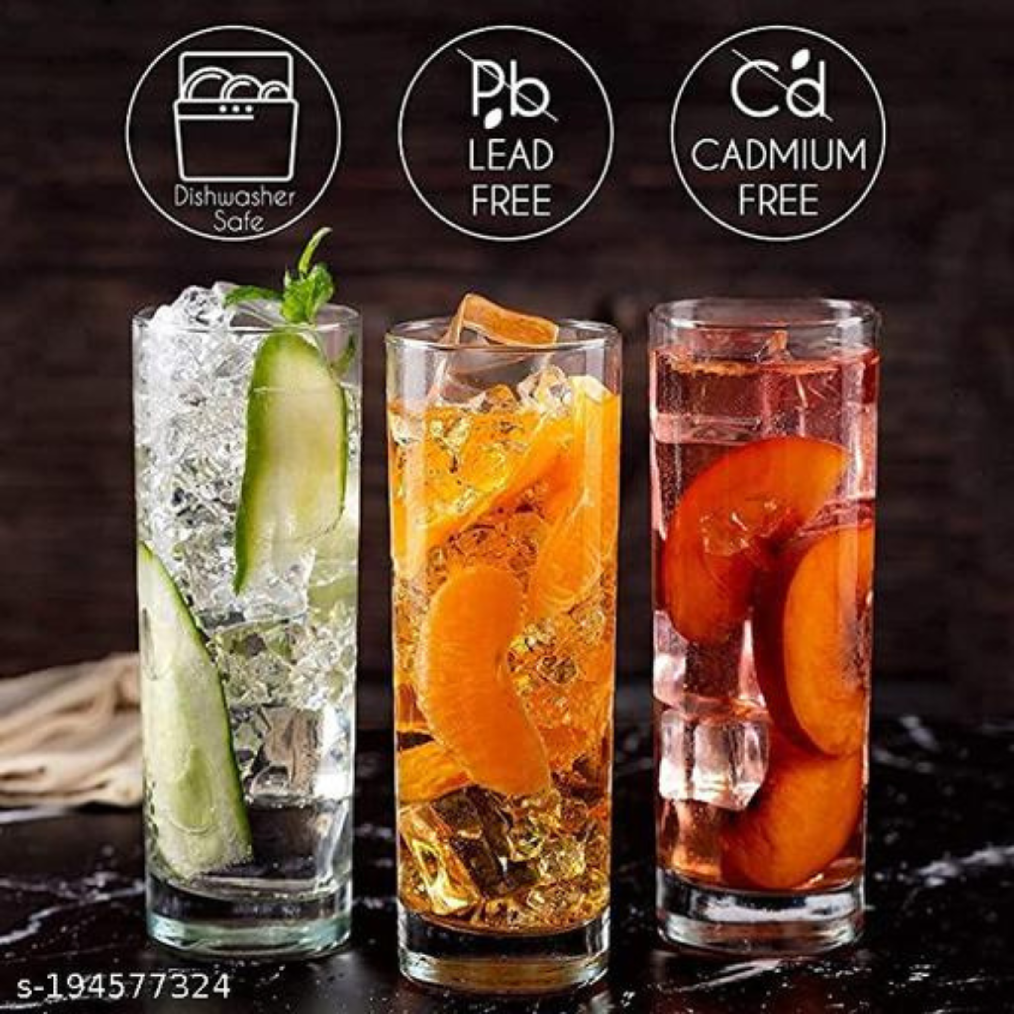 Simple High Ball Glass (Pack Of 6) Simple High Ball Glass (Pack Of 6)