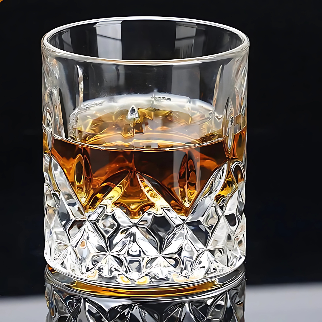 Crownline Whiskey Glass – Set of 6 – Made with Sapphire Crystal Crownline Whiskey Glass – Set of 6 – Made with Sapphire Crystal