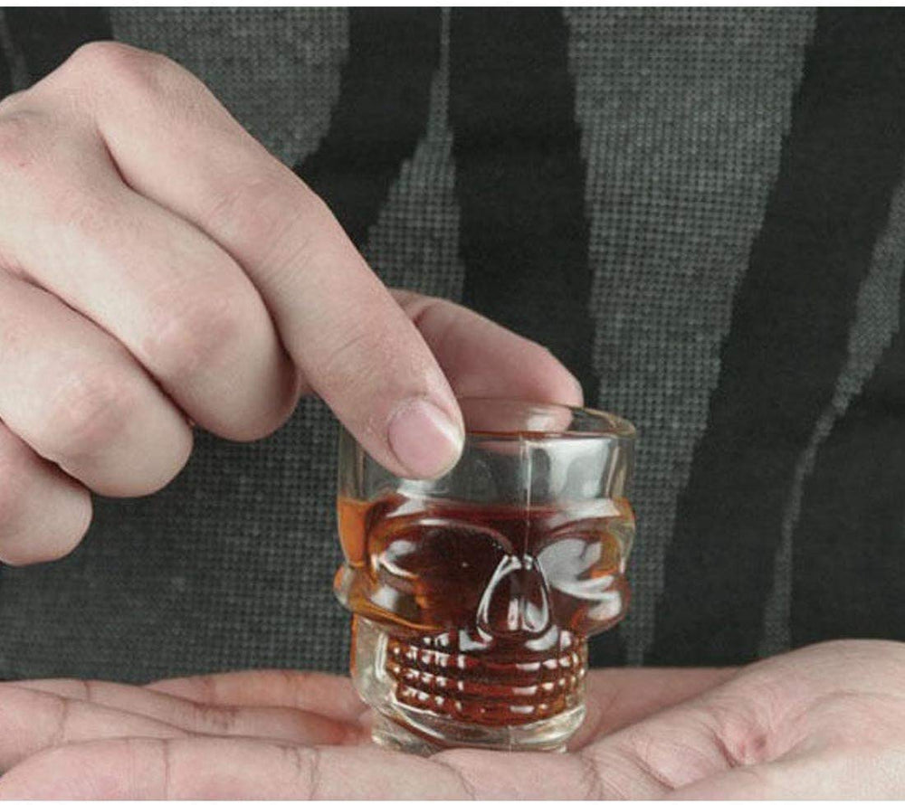 Skull Shot Glass in Use - Enjoy Your Favorite Shots in Style