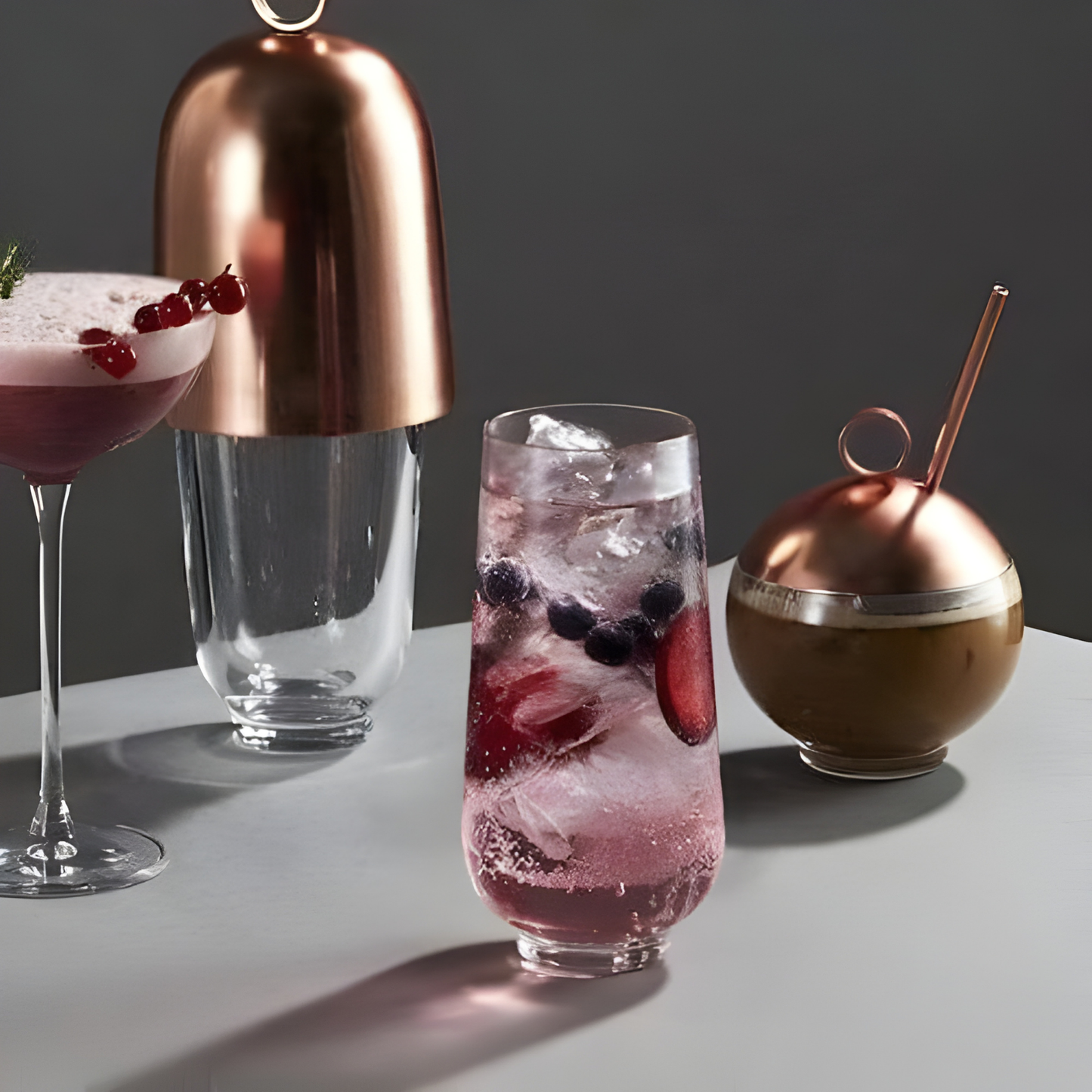 Japanese Crystal Hi Ball Glass - Set Of 6