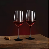 Red Bodied Wine Glass (Pack Of 4)