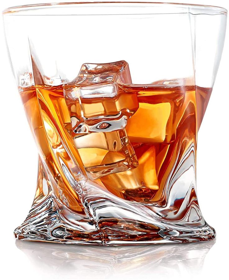 Crystal Twist Whiskey Glass (Pack Of 6)