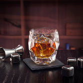 Diamond Hearth Whiskey Glass - Set Of 6 - Pure Crystal