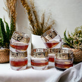 Centra Gold Plated Glass (Pack Of 6)