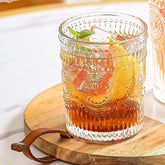 Embossed Whiskey Glass (Pack Of 6)