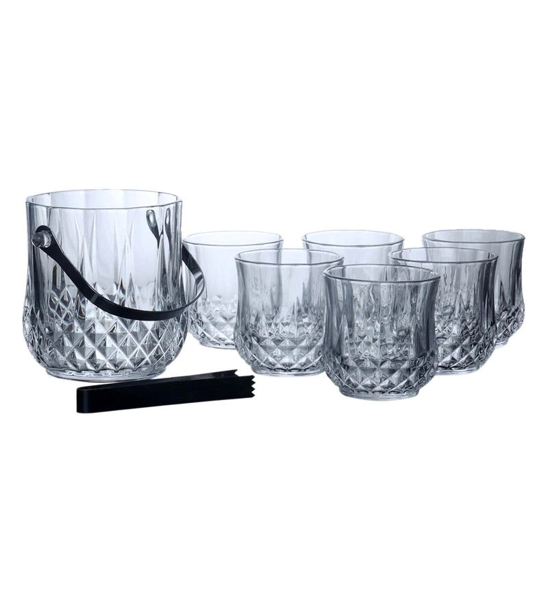 Ivory Ice Bucket Set