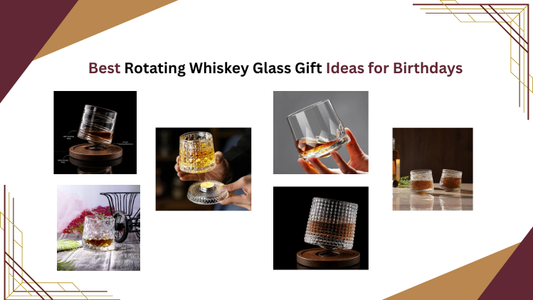 Rotating Whiskey Glass Gift Ideas