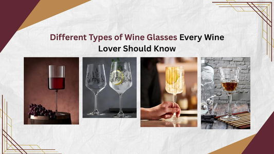 Different Types of Wine Glasses Every Wine Lover Should Know