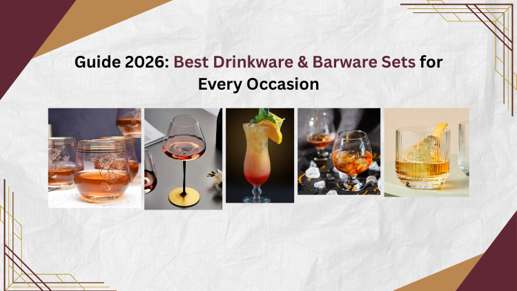 Guide 2026: Best Drinkware & Barware Sets for Every Occasion
