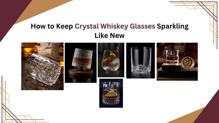 How to Keep Crystal Whiskey Glasses Sparkling Like New
