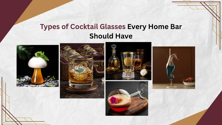 Types of Cocktail Glasses Every Home Bar Should Have
