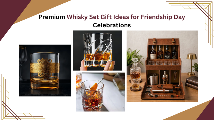 Whisky Set Gift Ideas for Friendship Day