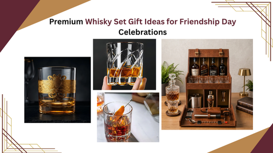 Whisky Set Gift Ideas for Friendship Day