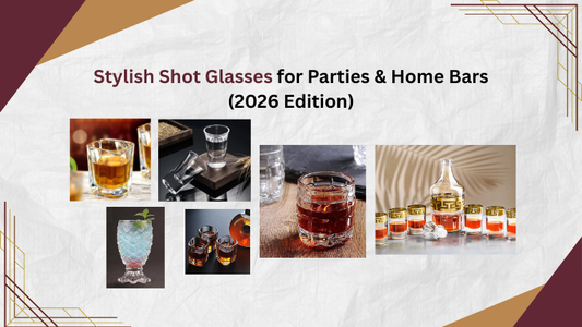 Stylish Shot Glasses for Parties & Home Bars (2026 Edition)