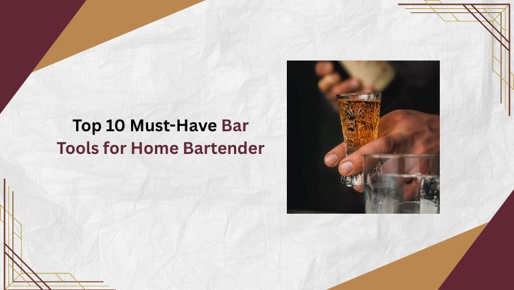 Bar Tools for Home Bartender