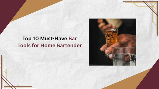 Bar Tools for Home Bartender