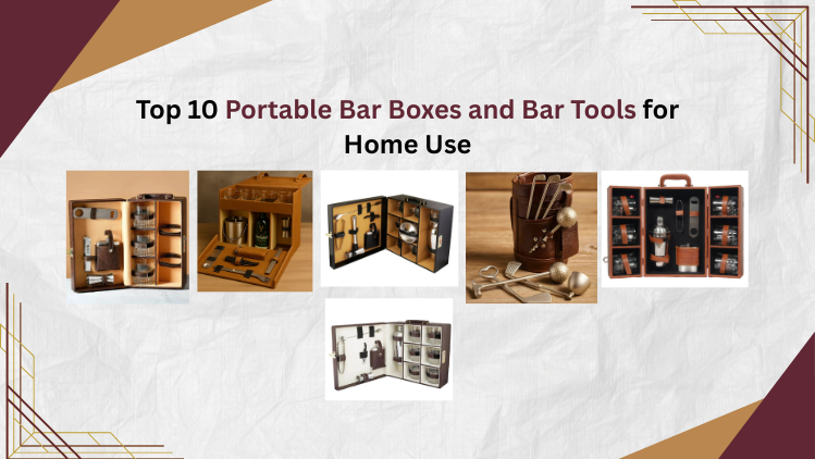 Top 10 Portable Bar Boxes and Bar Tools for Home Use