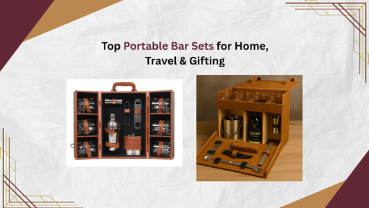 Top Portable Bar Sets for Home, Travel & Gifting