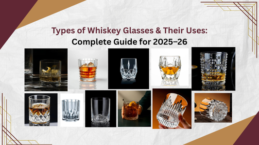 Types of Whiskey Glasses & Their Uses: Complete Guide for 2025–26
