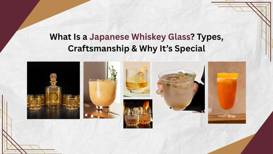 What Is a Japanese Whiskey Glass? Types, Craftsmanship & Why It’s Special