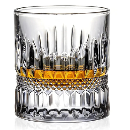 Grode Heavy Base Whiskey Glass - Set Of 6 -Heavy Crystal