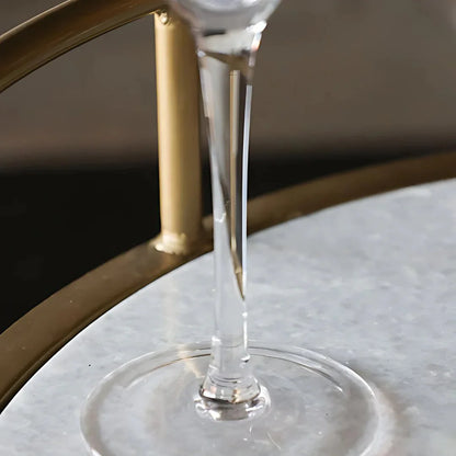 Gold Rim Martini (Set Of 2)