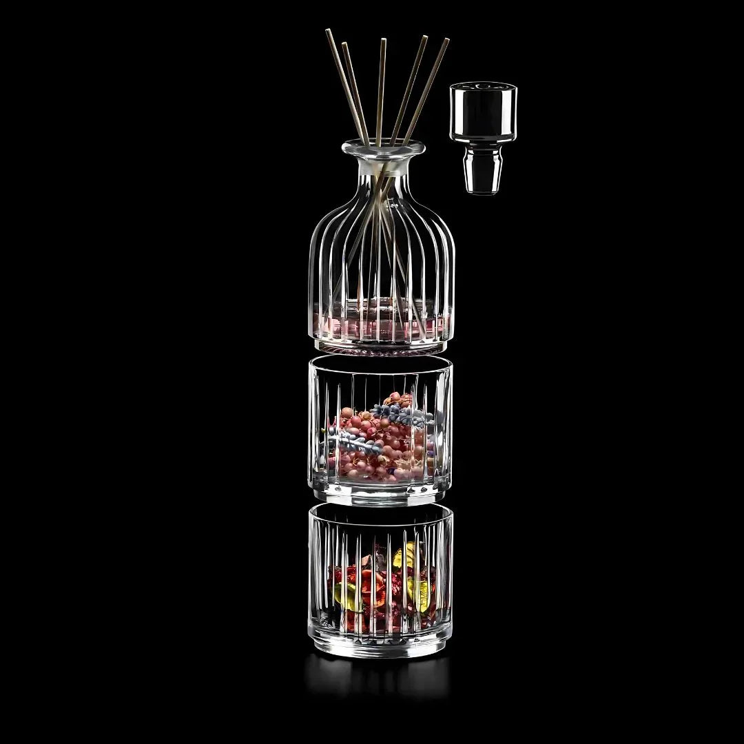 Gradient 3 Piece Decanter Set