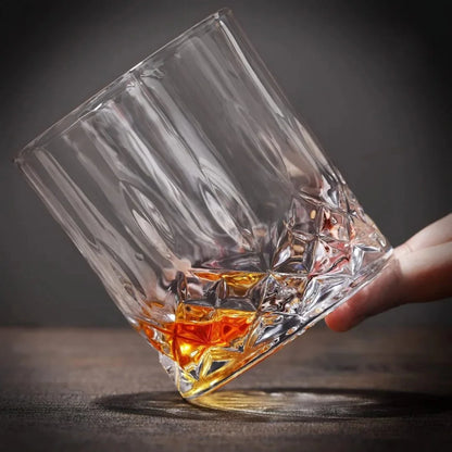 The Senior’s Crystal Whiskey Glass - Set 0f 6 - Made in Slovakia