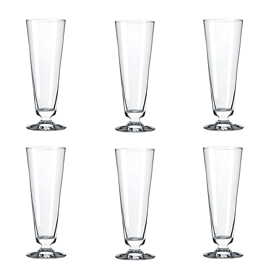 Froth Crown Beer Glass (Pack Of 6)