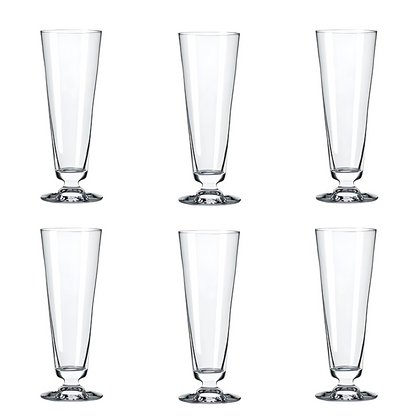 Froth Crown Beer Glass (Pack Of 6)