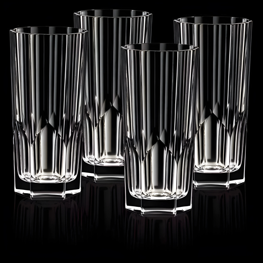 Nachtman Heavy Crystal Hi Ball Glass - Set Of 6