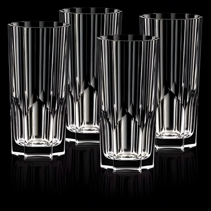 Nachtman Heavy Crystal Hi Ball Glass - Set Of 6
