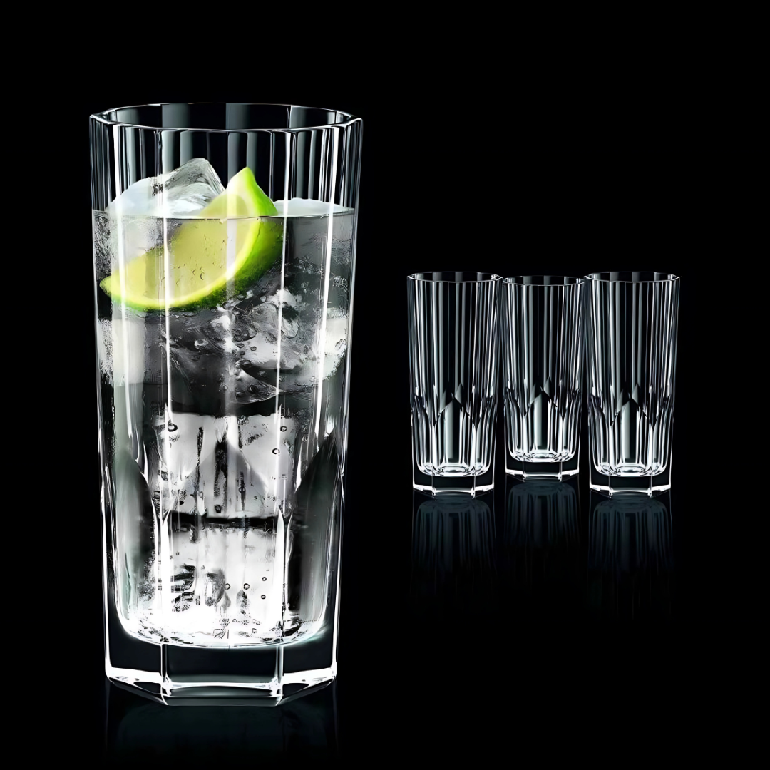 Nachtman Heavy Crystal Hi Ball Glass - Set Of 6