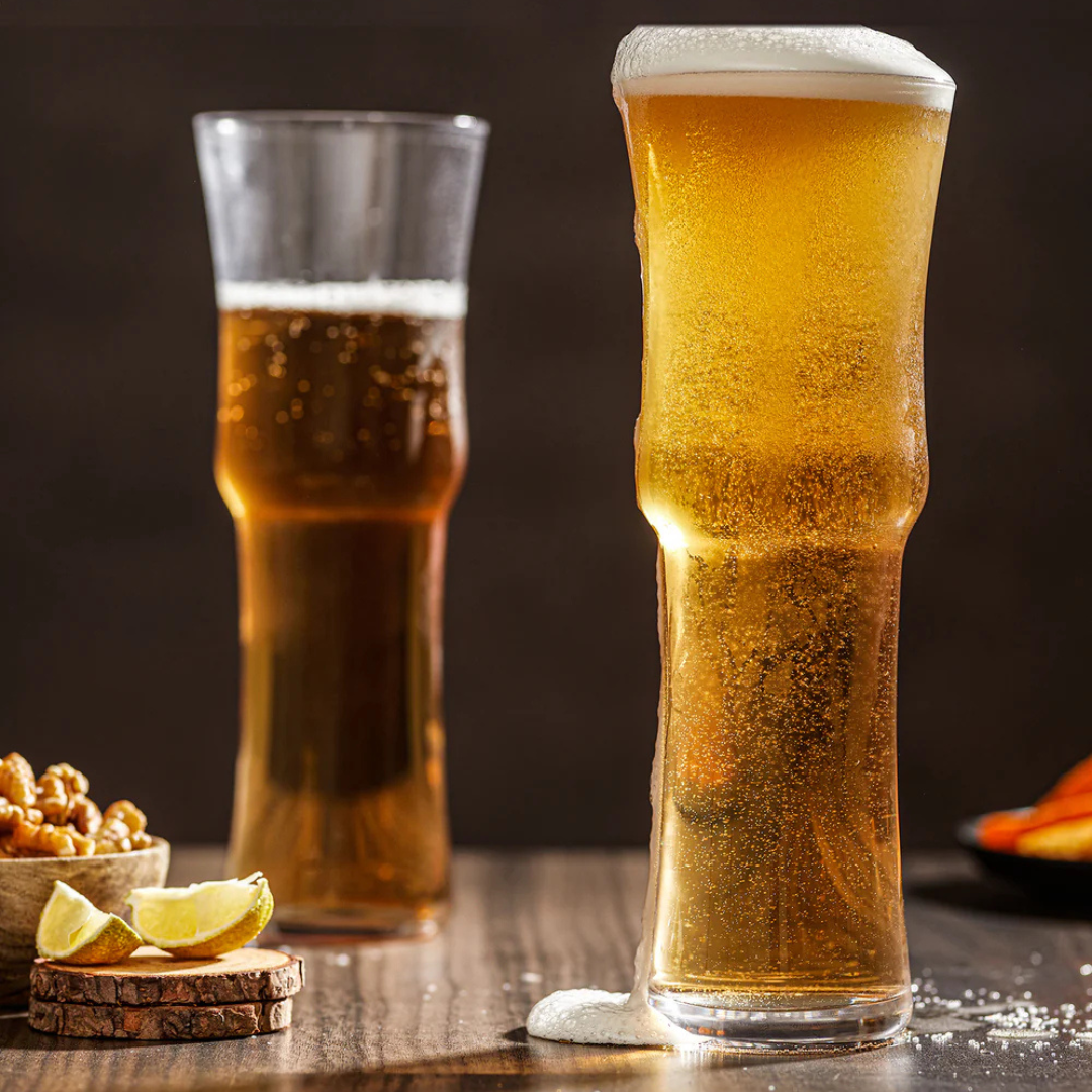 Brew Lume Beer & Juice Glass (Pack Of 6)