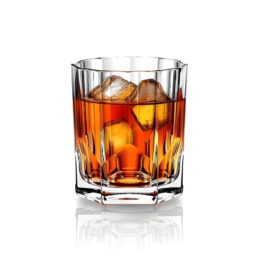 Heavy Crystal Whiskey Glass - Made in Italy