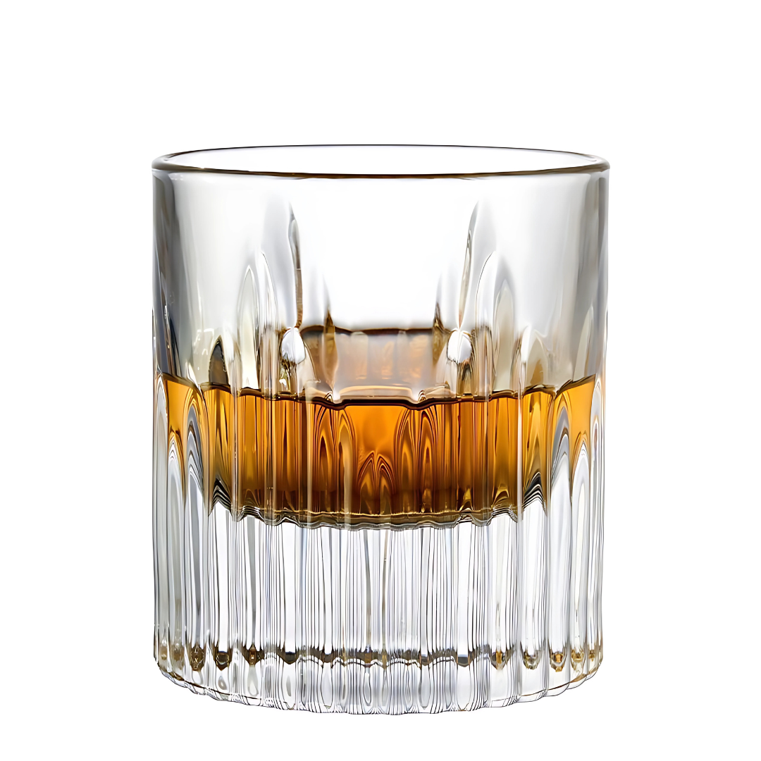 Sovereign Old-Fashioned Whiskey Glass - Pack Of 6 - Made with Sapphire Crystal