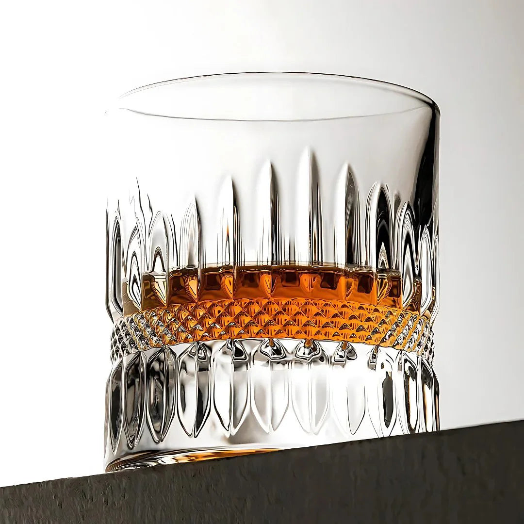 Grode Heavy Base Whiskey Glass - Set Of 6 -Heavy Crystal