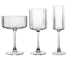 The Bloom Crystal Champagne Glass (Pack Of 6)