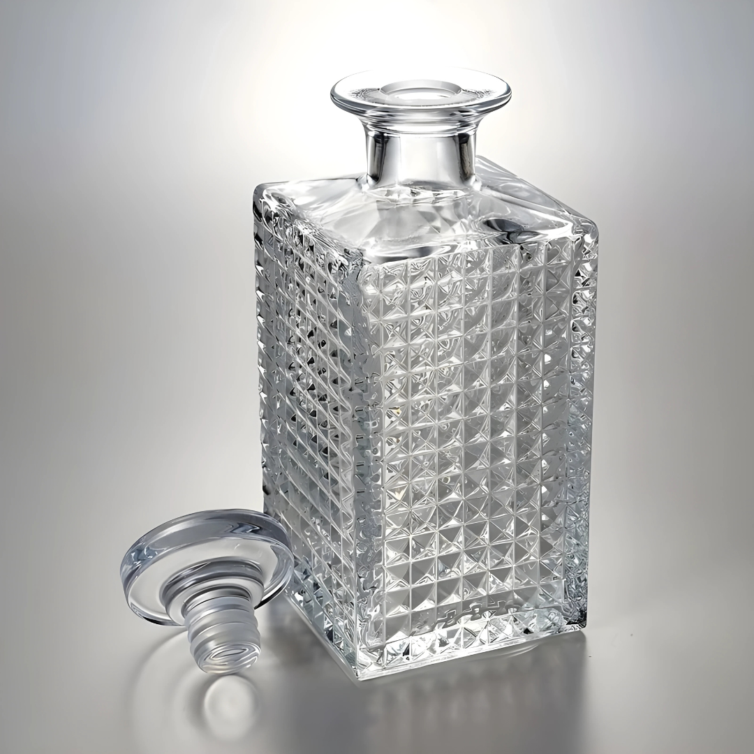 Crystal Dotshot Whiskey Decanter